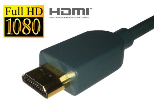 Amazon.com: Microsoft Xbox 360 Black HDMI Cable (Retail Packaging
